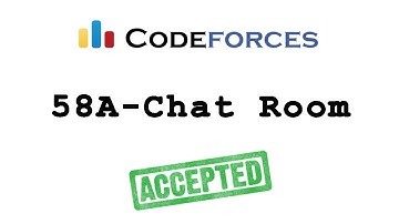 Codeforces "58A - Chat Room" solution( Bangla ) | Cpp language