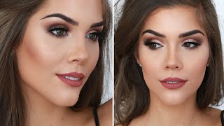 SUMMER BRONZE MAKEUP TUTORIAL ft. Too Faced Sweet Peach Palette | Katerina Williams