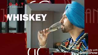 Whisky De Peg Vargi  by Diljit Dosanjh latest punjabi song 2020