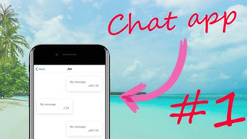 How to make a whatsapp clone with IONIC Nodejs and Socket.IO | tutorial for beginners | Part 1 (UI)