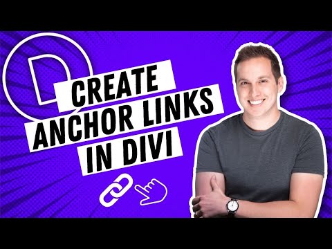 Cara Membuat Link jangkar di Divi