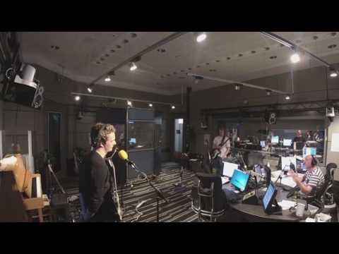 Pip Blom at BBC6 with Marc Riley