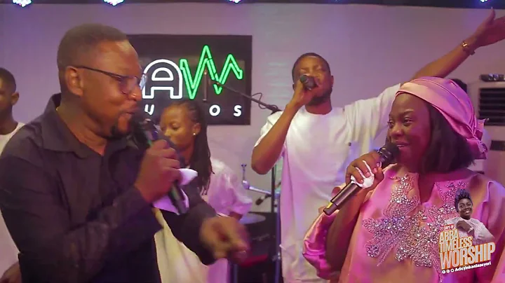 Dare Melody ministering at 21 Days of Abba Timeless Worship