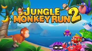 ungle Monkey Run / Running Adventure Platform Games #Jungle Monkey Run screenshot 4