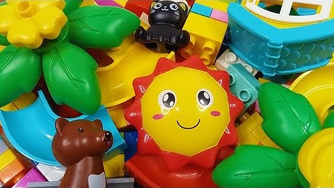 Satisfying Duplo Marble Track ☆ Build a Marble Track With Lego Duplo