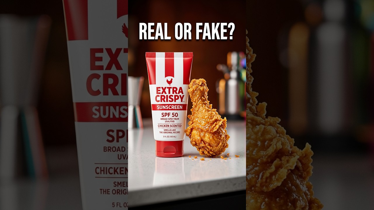 KFC Fried Chicken Sunscreen Was Real?
