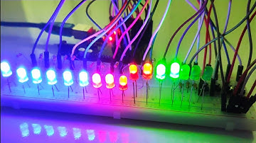 LED ANİMASYON DEVRESİ (ÇOK MODLU) ARDUİNO (Led Animation Circuit Arduino)