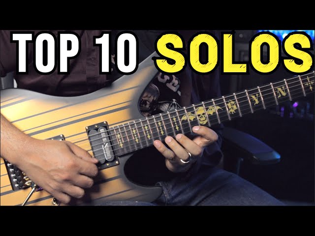 TOP 10 AVENGED SEVENFOLD SOLOS (with tabs!) class=