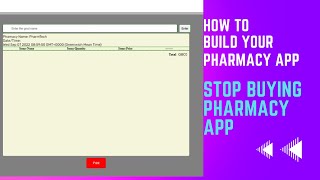 Pharmacy web application for beginners app part1 screenshot 1