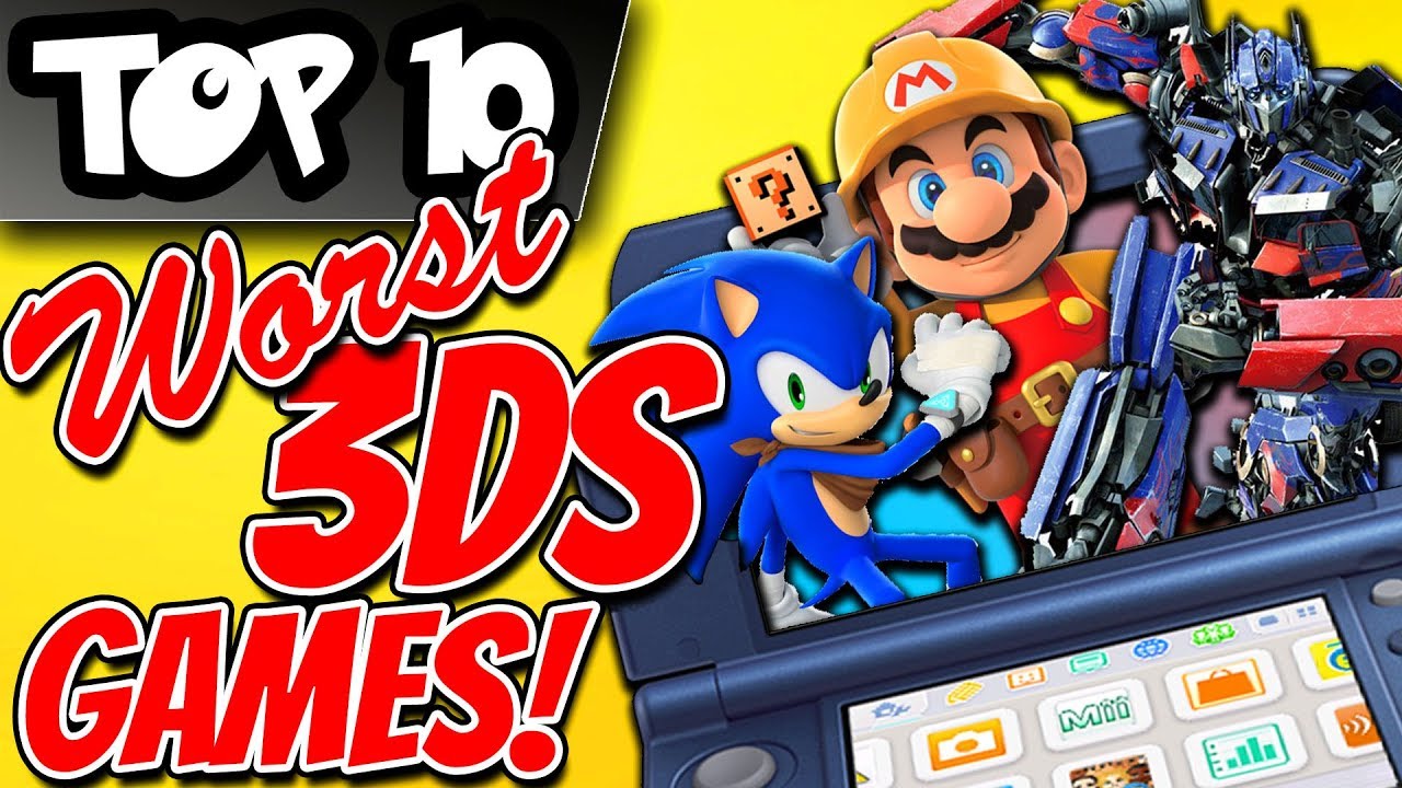 Top 10 WORST 3DS Games! - YouTube