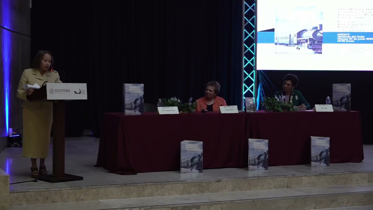Participación de la Dra. Ruth Vargas Leyva sobre LOS TRAYECTOS DEL MISTERIO