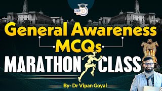 General Awareness MCQs Marathon Class by Dr Vipan Goyal l General Studies MCQs Marathon Study IQ
