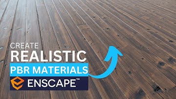 How to create Realistic PBR Materials in Enscape