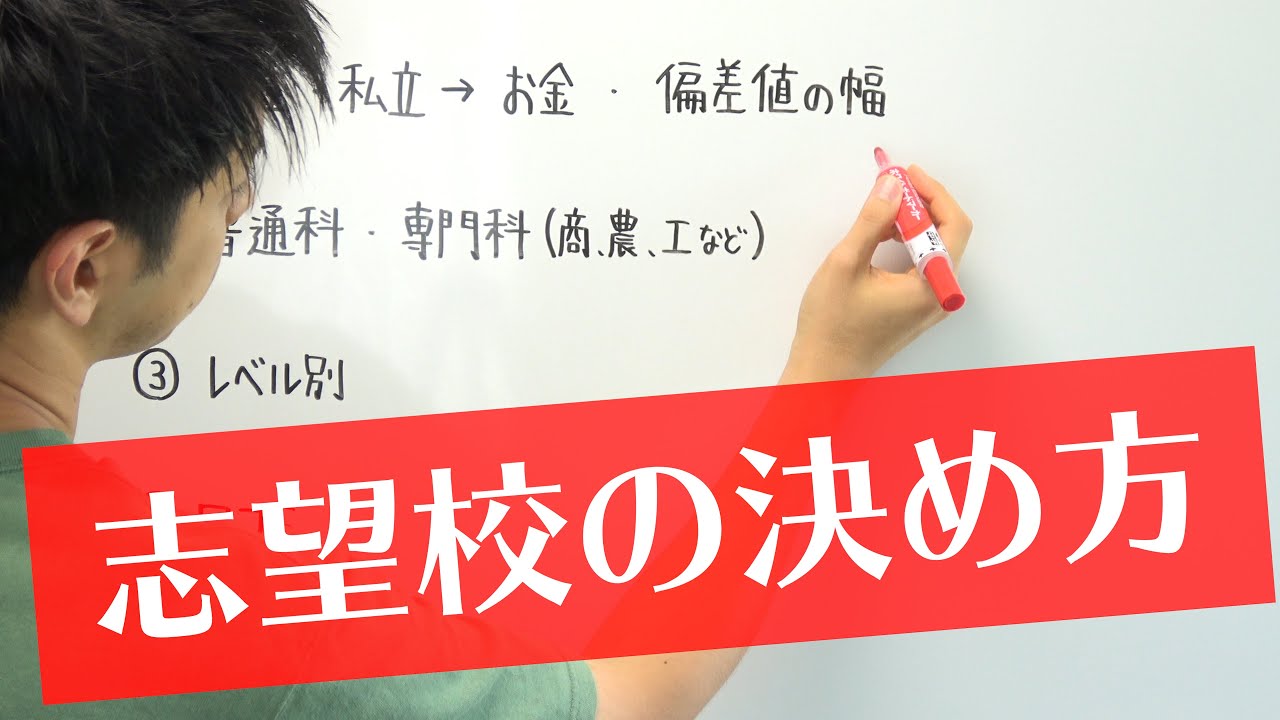 中学 受験 志望校 の 選び方