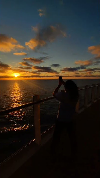 Sunset While Sailing