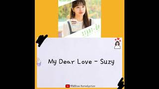 Suzy - My Dear Love | [Sub-Indo]