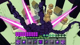 Wither Storm ATTACKED ENDER VILLAGE IN MINECRAFT Inventory How to play as Wither Storm