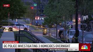 DC police investigate 3 deadly shootings | NBC4 Washington