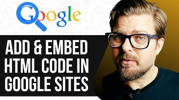 How To Add & Embed HTML Code in Google Sites - 2025