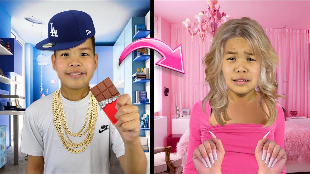 ЮСУФ ҚЫЗҒА АЙНАЛЫП КЕТТЫ😱💄💅 | 24 сағат қыз болды!