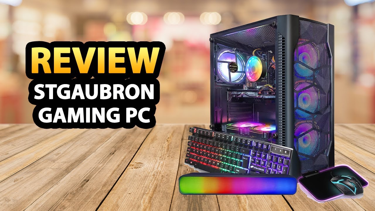 STGAubron Gaming Desktop PC Computer - Intel Core I7 3.4 GHz ✓ Review 