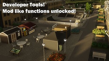 How to unlock DEVELOPER MODE | Cities Skylines 2 Quick Tip