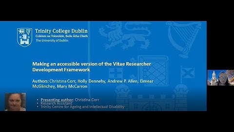 Making an accessible version of the vitae researcher development framework