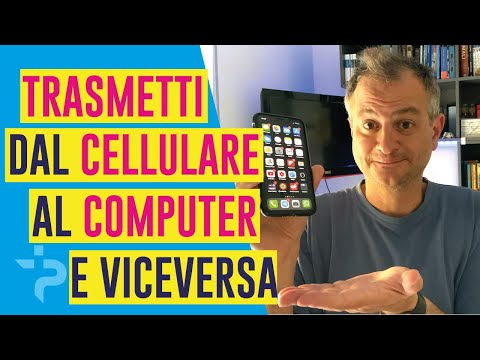 Come trasmettere lo schermo del cellulare sul computer e viceversa (GRATIS)