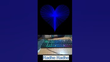 Create a heart shape design using python code ❤️❤️! #coding #viralshort #python