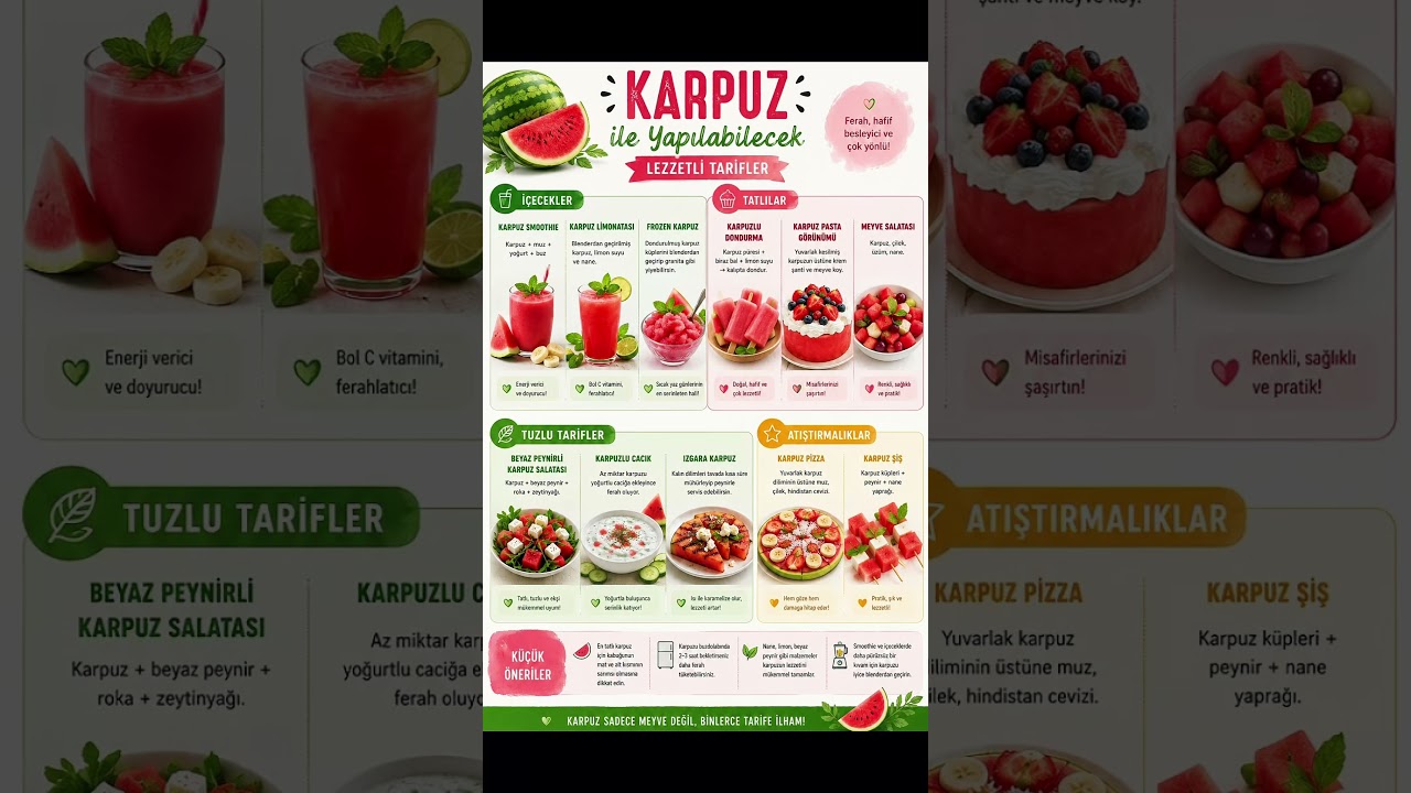 karpuzla yapılabilecek pratik tarifler #karpuz #watermelon #shorts #fyp #video #youtubeshorts karpuzla yapılabilecek pratik tarifler #karpuz #watermelon #shorts #fyp #video #youtubeshorts