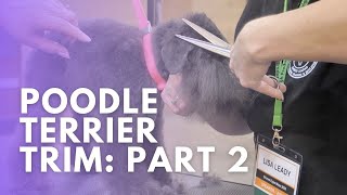 Part 2: Terrier Trim on a Poodle by GroomerTV 2,690 views 2 years ago 29 minutes