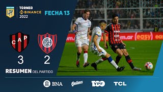 #TorneoBinance | Fecha 13 | resumen de Patronato - San Lorenzo