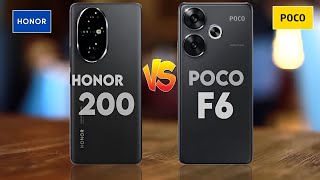 Honor 200 Vs Poco F6