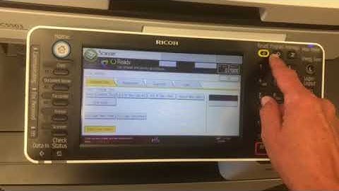 Default Ricoh scanning to Auto Colour Select