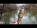 Musky fishing with bass baits in cold waters