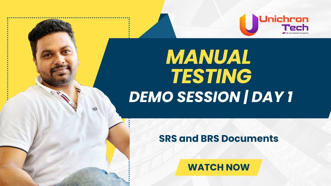 Manual Testing | Day 1 | SRS and BRS Document - YouTube