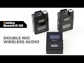 2 MICS, single receiver | Comica BoomX-D D2 Wireless Audio Review. Perfect interview system?