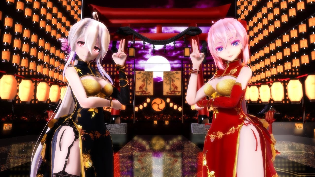 【MMD】宵々古今 (HAKU & LUKA)