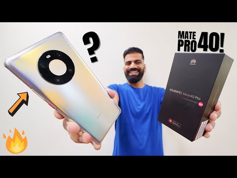 Huawei Mate 40 Pro Unboxing & First Look - Crazy Camera But...