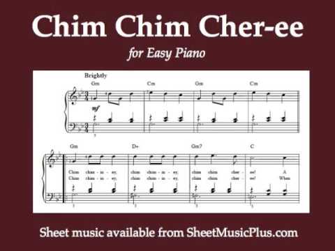 chim chimney sheet music pdf