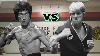 Bruce Lee Vs Johnny Lawrence William Zabka - Edit