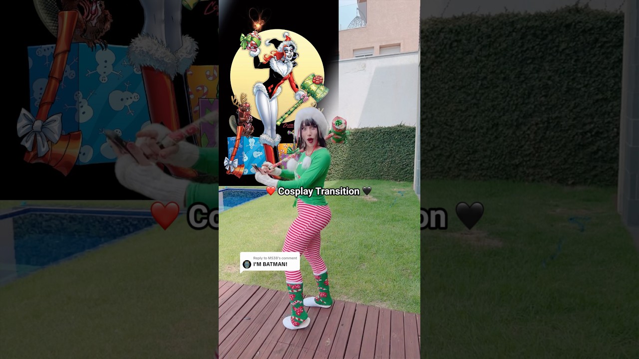 Harley Quinn but make it JOLLY asf 😳 #anime #cosplay