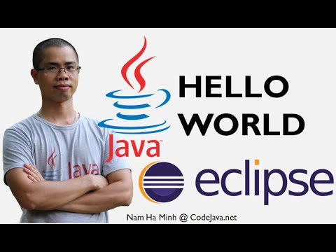 How to Write a Java Hello World Program with Eclipse IDE