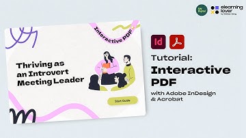Create an Interactive PDF in InDesign and Acrobat for eLearning
