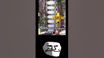 Thumbnail of This siren sound like a sirenhead sound💀 #fake #shorts #siren