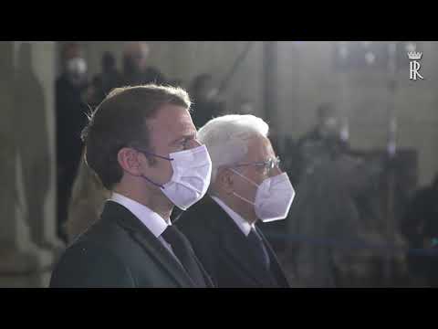 Il Presidente Mattarella riceve il Presidente Macron