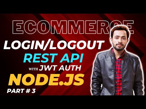 Login Logout User and Delete Cookie (JWT Token) in Nodejs & MongoDB | E-commerce App with MERN Stack