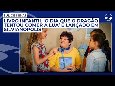 Livro infantil ‘O dia em que o dragão tentou comer a lua’ é lançado em Silvianópolis