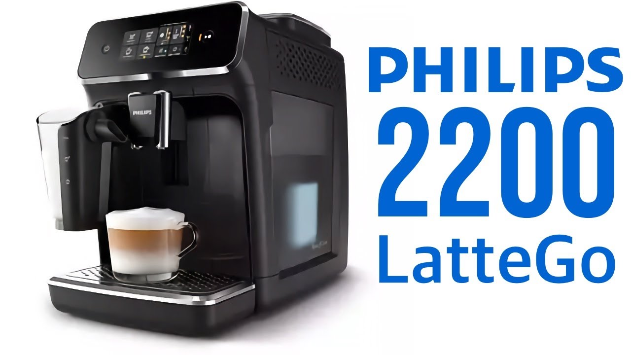 Philips Serie 1200 Máquina de café expreso totalmente automática, espumador  de leche clásico, 2 variedades de café, pantalla táctil intuitiva