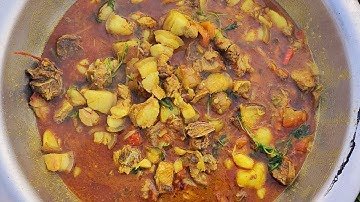 PORK CURRY WITH BAMBOO SHOOTS || বাঁহৰ গাজেৰে গাহৰি মাংস || PORK CURRY RECIPE